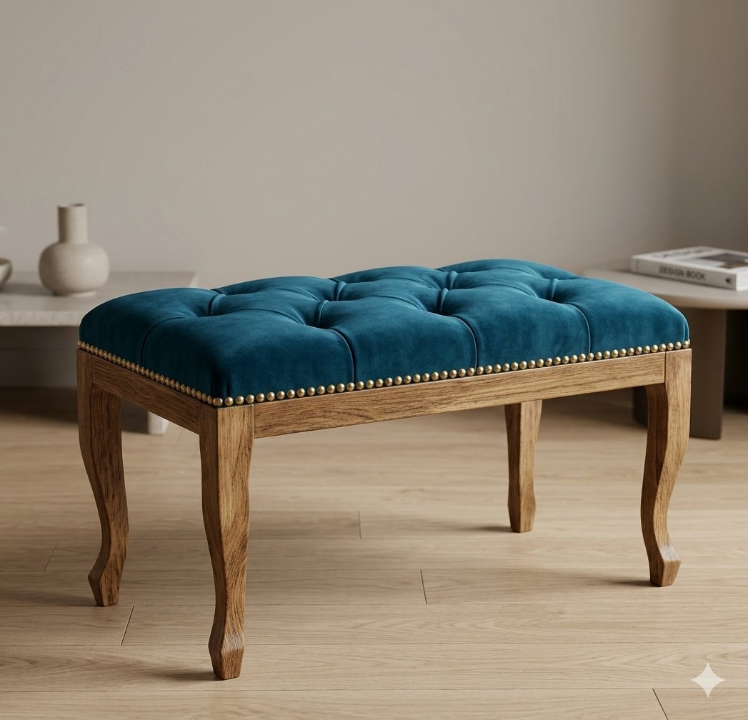 Banqueta Victoriana Capitone