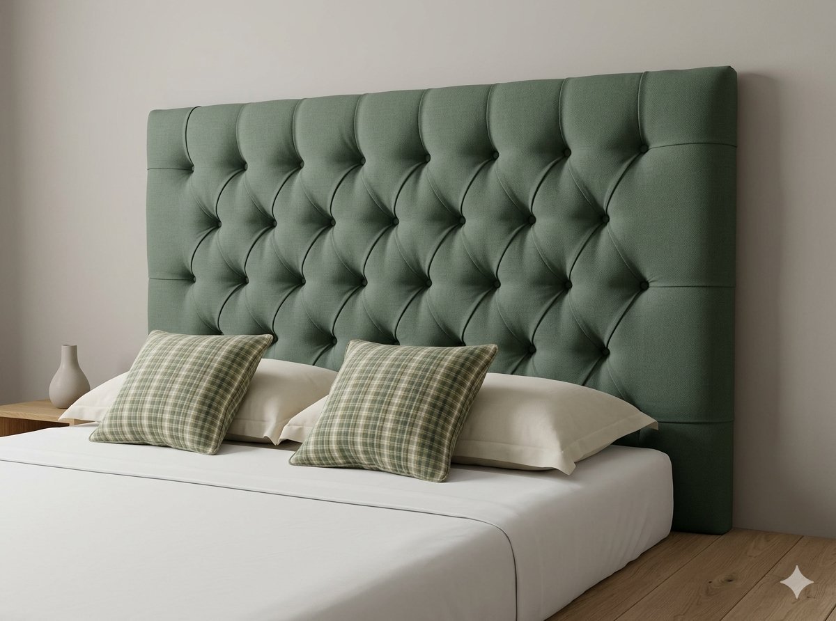 Respaldo de cama Capitone